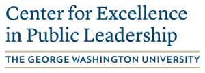 Center for Excellence in Public Leadership logo text
